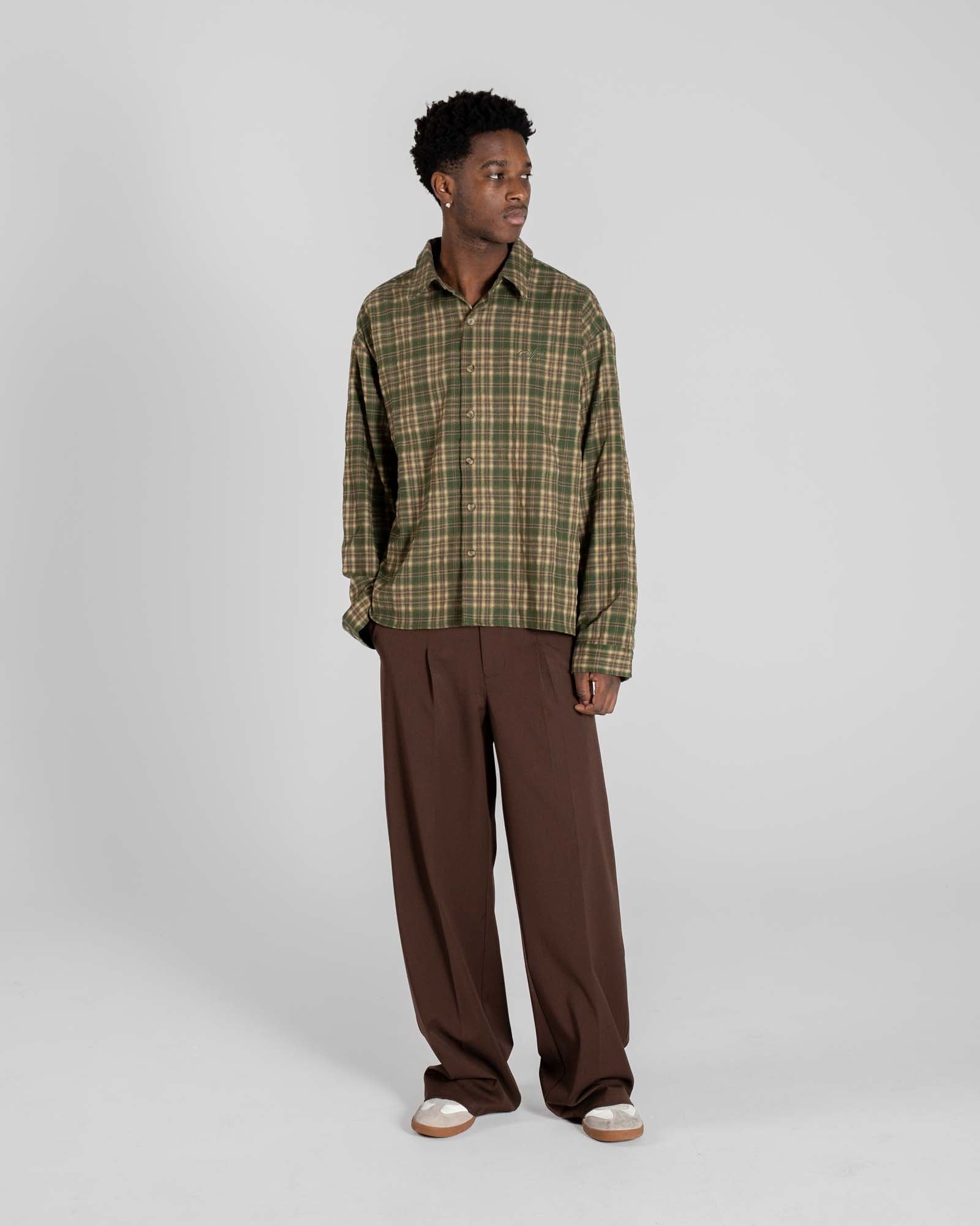 Ternet Flannel shirt Green